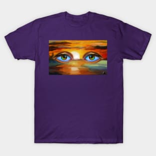 The sunset eyes T-Shirt